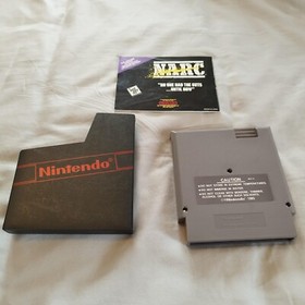 BIGFOOT - VIDEO GAME AUTHENTIC NES CARTRIDGE NINTENDO + Manual + Dust Sleeve