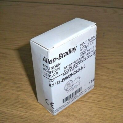 Allen Bradley  871D-BW2N260-N3 SER A Cylinder Position Sensor 871DBW2N260N3 New