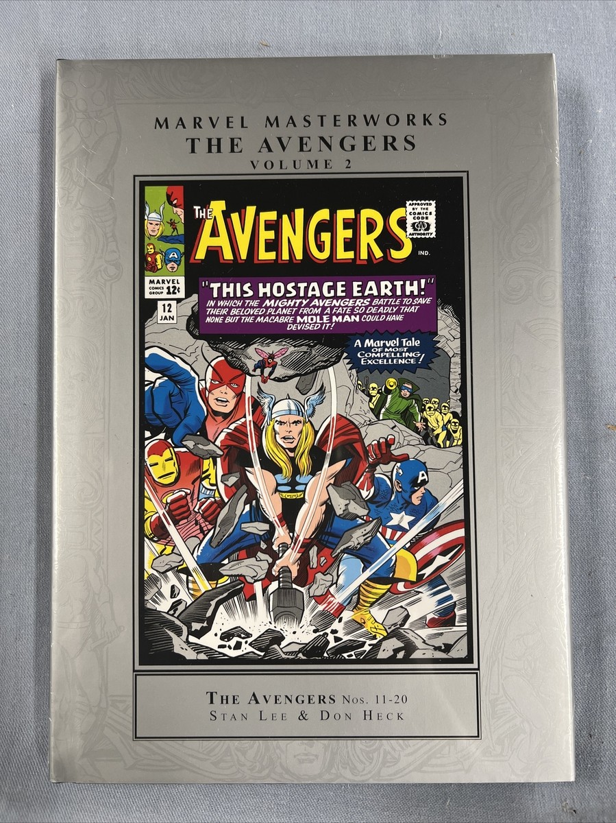 MARVEL MASTERWORKS AVENGERS Volume #2 Hard Cover (2024) Global