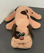 Vintage Pound Puppy Plush Brown & Black 1985 Large 17"
