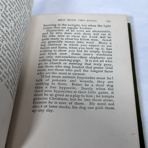1896 John Ploughman's Talk Book by Rev, Charles Spurgeon Henry Altemus Philadel - Picture 8 of 19