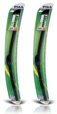 PIAA Si-Tech Front Aero Flat Wiper Blade Set - Silicone 24 "/ 600mm 20 "/ 500mm 