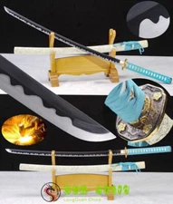 High-Grade Spring Steel Full Tang Blade Japan Katana Samurai Sword Battle Ready