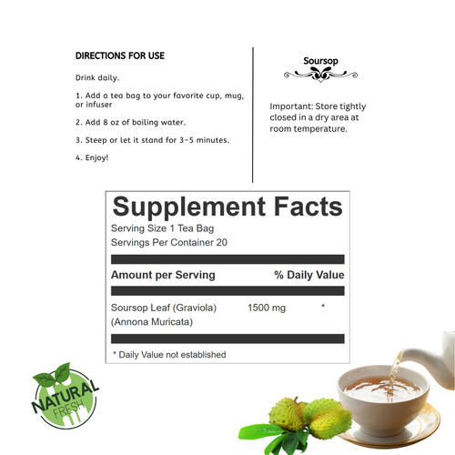 Soursop Tea - High Quality!! - Picture 4 of 4