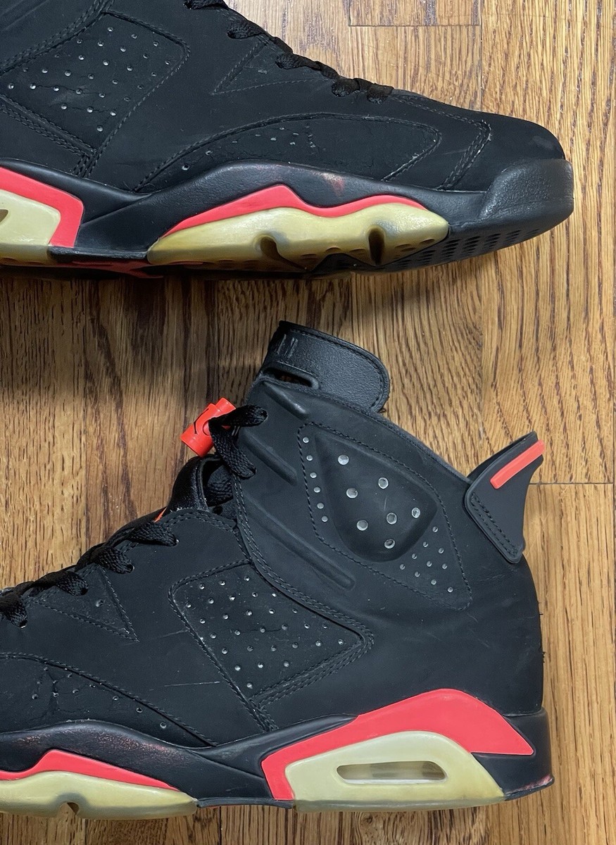 【US10.5】 AIR JORDAN 6 RETRO 384664-023 Nike Air Jordan 6 Retro Infrared Black 2014 384664-023 Men's