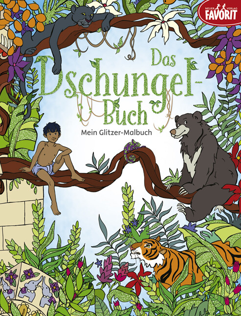 Thumbnail - Unbekannt. / Das Dschungelbuch Malbuch