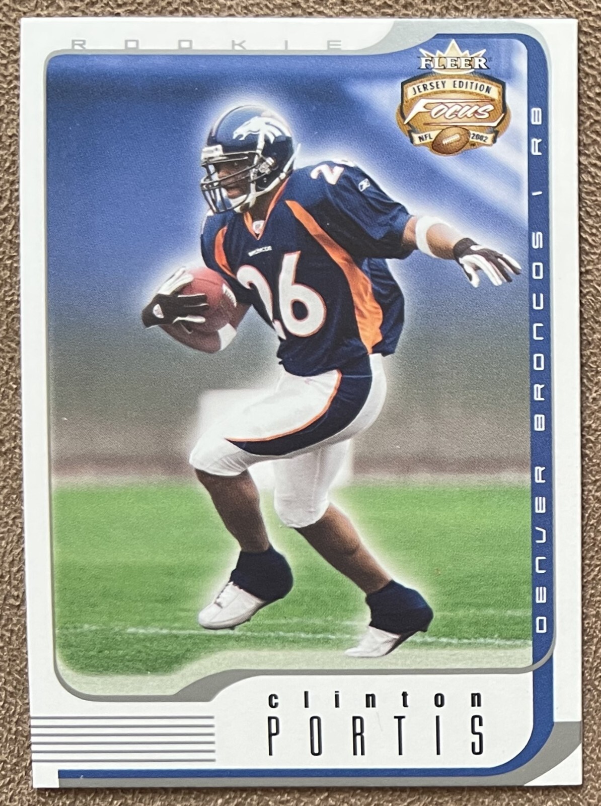 Clinton Portis Fleer Focus (JE) #120 Base