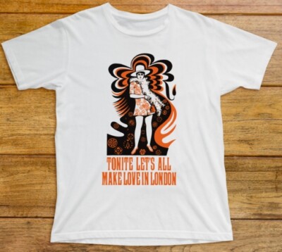 Tonite Lets All Make Love In London T-Shirt 586 Film 60er Pink Floyd Stones Musik