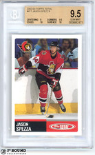Jason Spezza RC BGS 9.5: 2002-03 Topps Total Rookie Card Highest Subs #411 POP 5