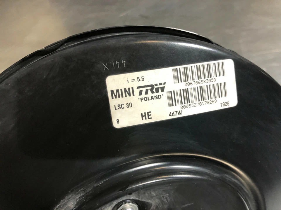Mini Cooper 1.6 Countryman R60 2011-2016 freno eléctrico refuerzo de vacío TRW OEM Foto 4 de 4