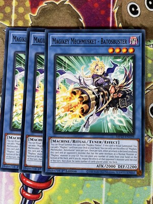Yugioh Magikey Mechmusket - Batosbuster MP22-EN139 Playset | eBay