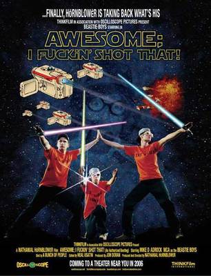 AWESOME; I... SHOT THAT! Movie POSTER 27x40 B Mike D Adam Horovitz Adam Yauch