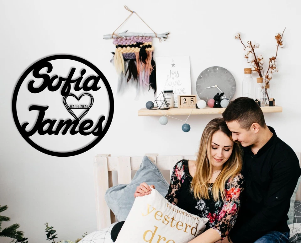 Customized Wedding Sign, Rustic Wedding Decor,Personalized Wedding Gifts - Image 4 of 4