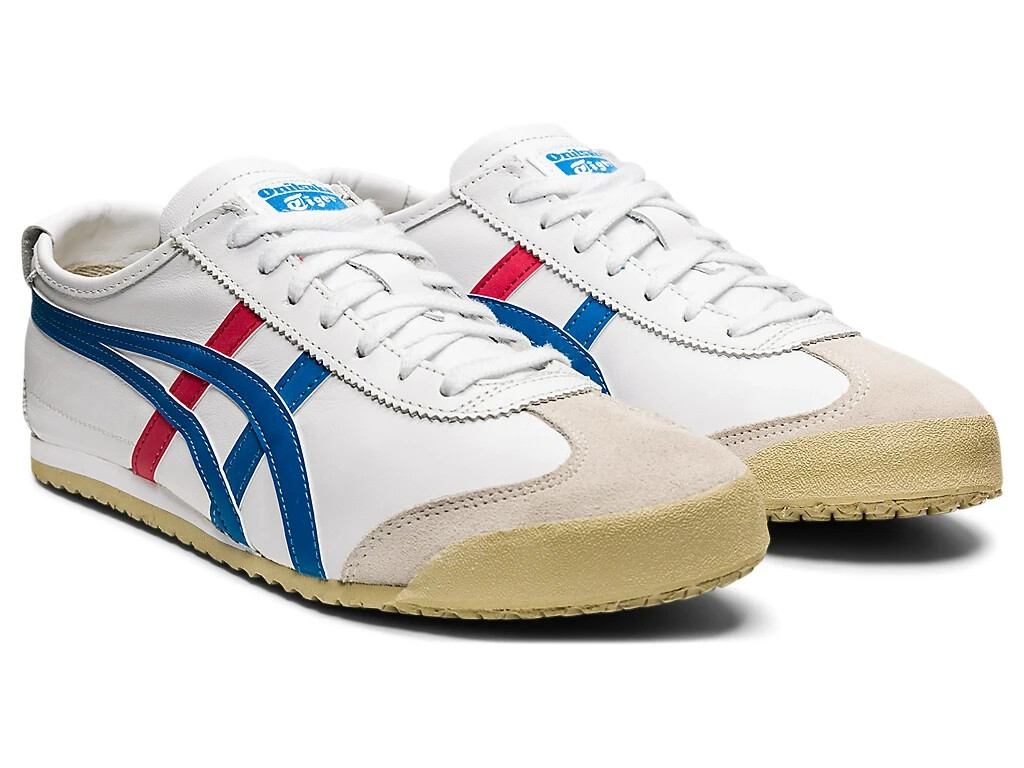 靴 Onitsuka Tiger MEXICO 66 1183C102 24.5 Asics Onitsuka Tiger MEXICO 66 1183C102 100 WHITE/BLUE Men's