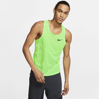 Download Nike Aeroswift Running Tank Top singlet Lime Blast Green ...