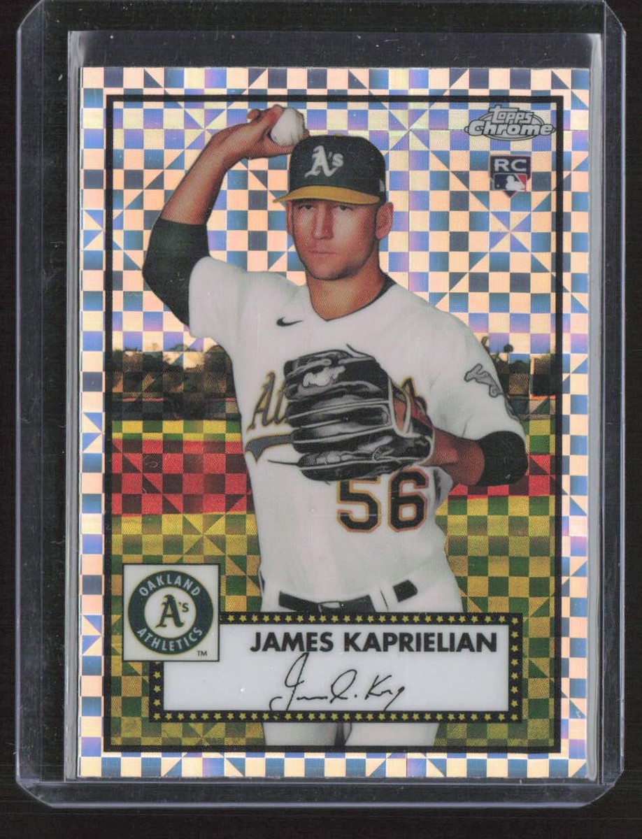 2021 Topps Chrome Platinum Anniversary #102 James Kaprielian