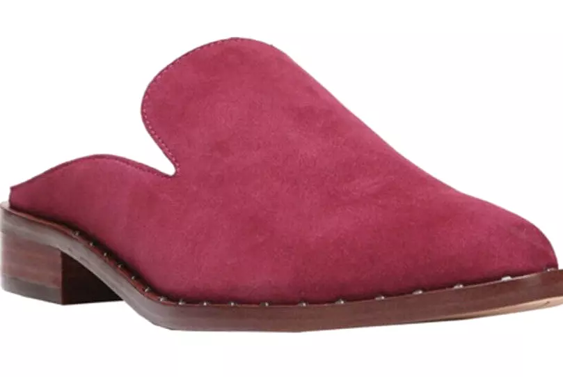 CIRCUS BY SAM EDELMAN Lewellyn Cranberry Slides Sandals Women s Size 7.5 M