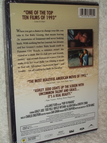 Ruby In Paradise (DVD 1993) romance drama Ashley Judd Todd Field Bentley Mitchum - 第 2/2 張圖片