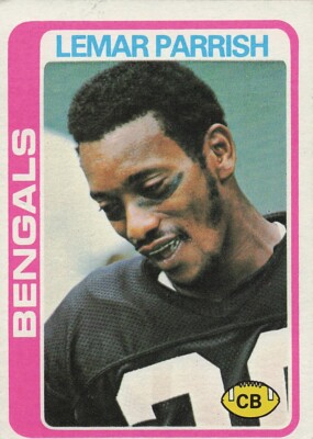 1978 Topps #455 Lemar Parrish | eBay
