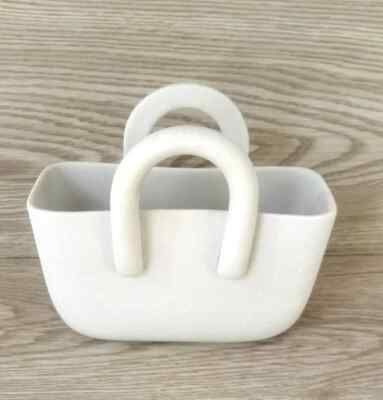 Linea Sette Made In Italy, Kleine Tasche Für Pflanze Cm 13 X 12 Farbe Weiß