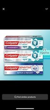 x3 Colgate SENSITIVE Instant Relief PRO ARGIN Enamel Repair Toothpaste 110g