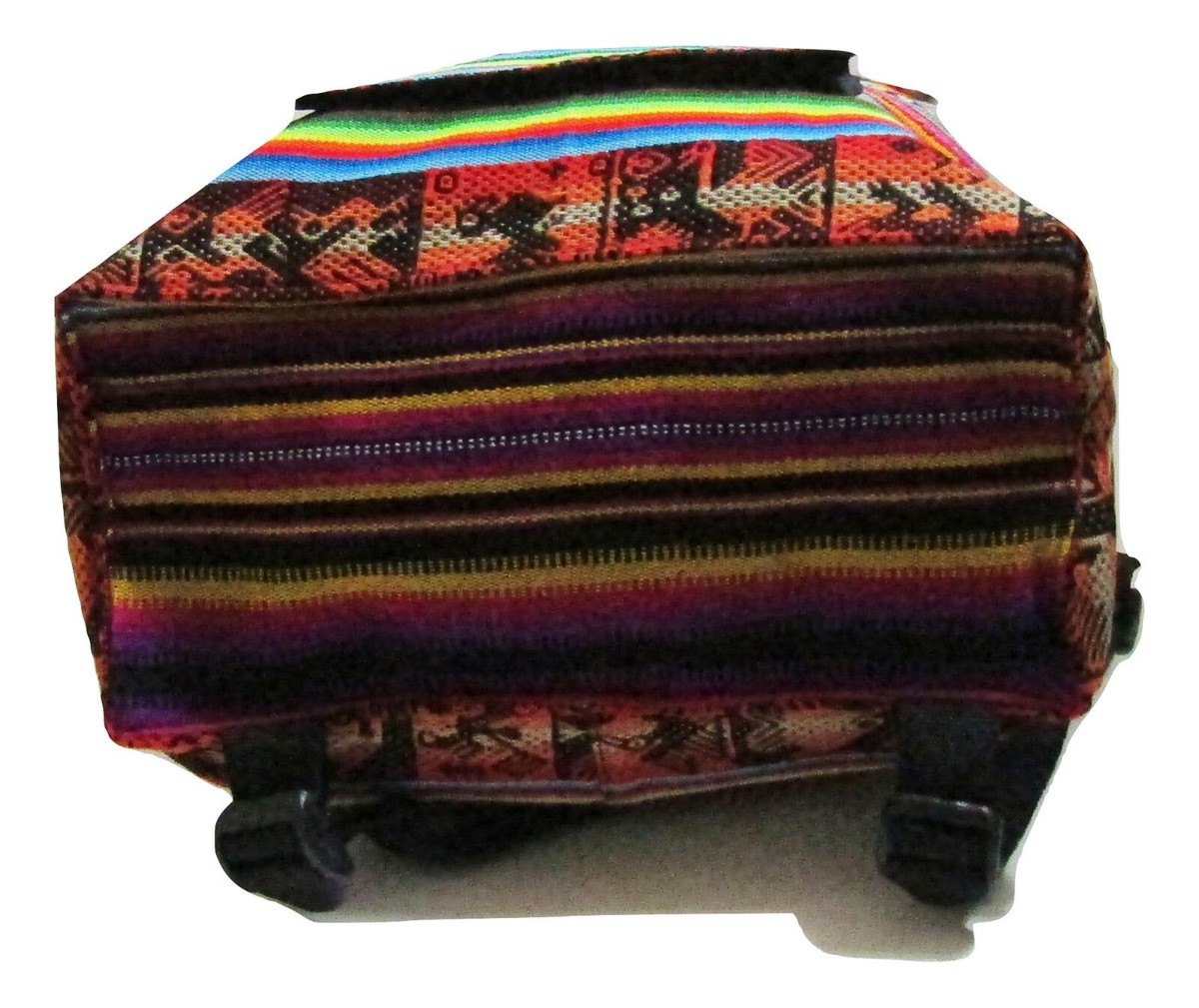Sac à Dos En Laine Péruvienne Multicolore - Parfait Pour Pique-nique Et Outdoor, Neuf