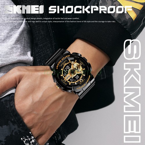 Mens SKMEI Electronic Watch Multi Functional Night Light Waterproof Watch - SALE - Picture 4 of 20