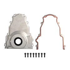Front Timing Cover w/Crank Seal Bolts For GM Gen III LS1 LS6 4.8L 5.3L 5.7L 6.0L