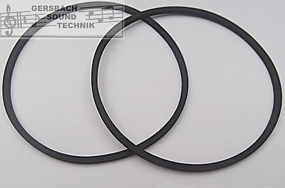 2 Vierkantriemen Riemen für Tape CD usw 49 x 1,2  mm 