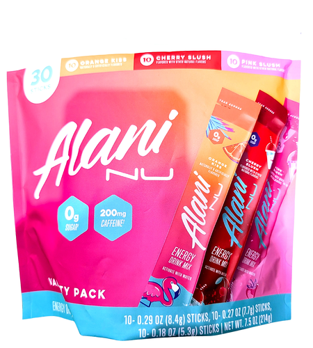 Alani Nu Energy Drink Mix Sticks Variety Pack 30-Count EXP 07/2027 | eBay