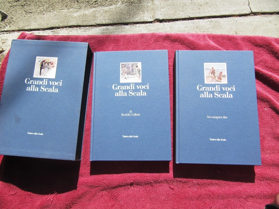 Maria Callas Nellie Melba Rodolfo Celletti GRANDI VOCI A LA SCALA Opera 6 CDs - Image 2 of 4
