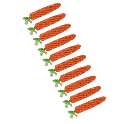 Carrot Cat Toy Katzenminze Filed Cute Bite Resistant Paper Rope Cat Kauen S