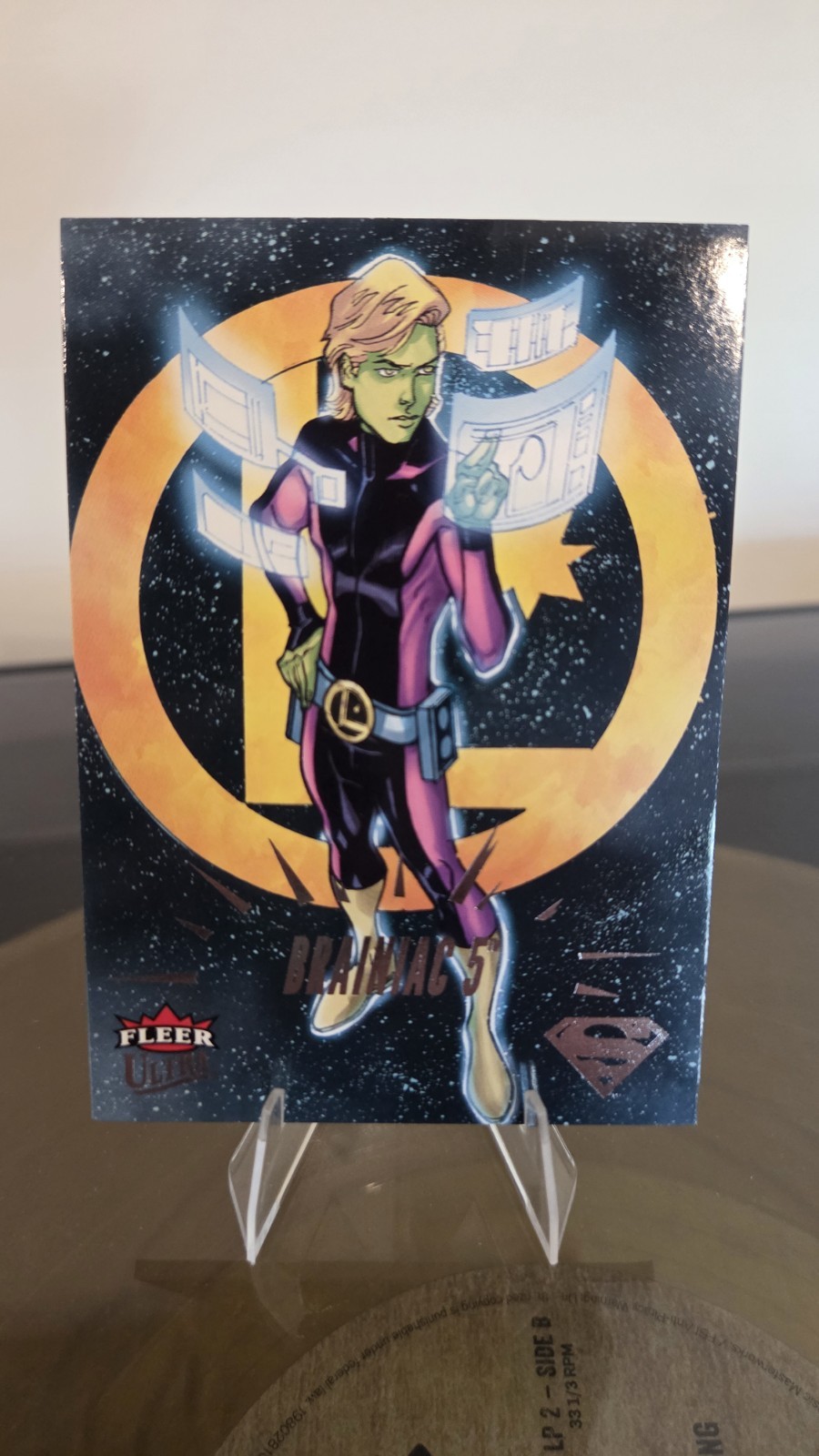 2025 Fleer Ultra Superman Brainiac 5 #6