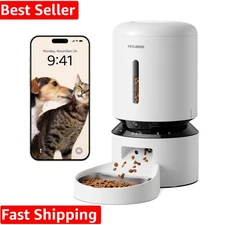 Smart Auto Pet Feeder with Camera & App Control