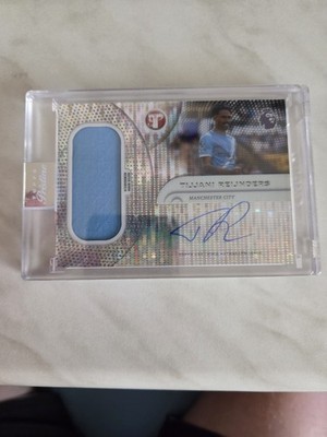 Topps Pristine Premier League 2026 Tijjani Reijnders Aurograph Patch Match Worm