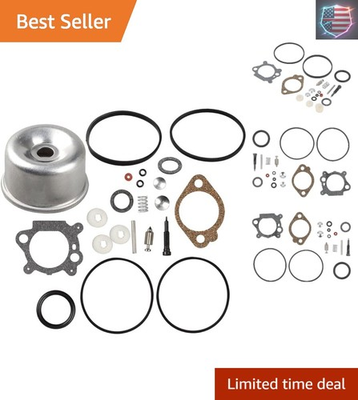 #ad 498260 Carburetor Overhaul Kit and Float Bowl for Brigs and Straton 498260 49... $28.99