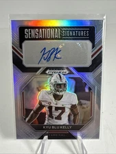 2023 Panini Prizm Draft Picks SS-KBK Kyu Blu Kelly Sensational Signatures SILVER