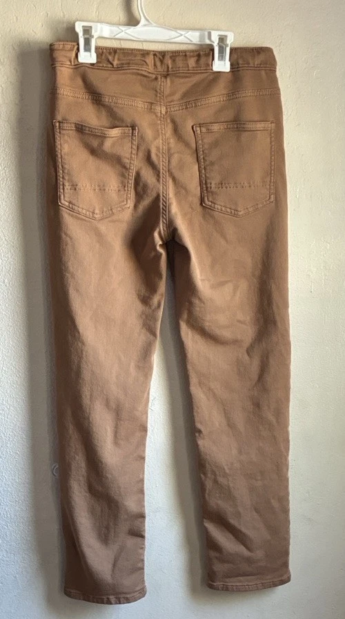 Husky Boys' Super Stretch Pull-On Jogger Jeans Cat Jack Brown, Size 16 - Image 4 of 4