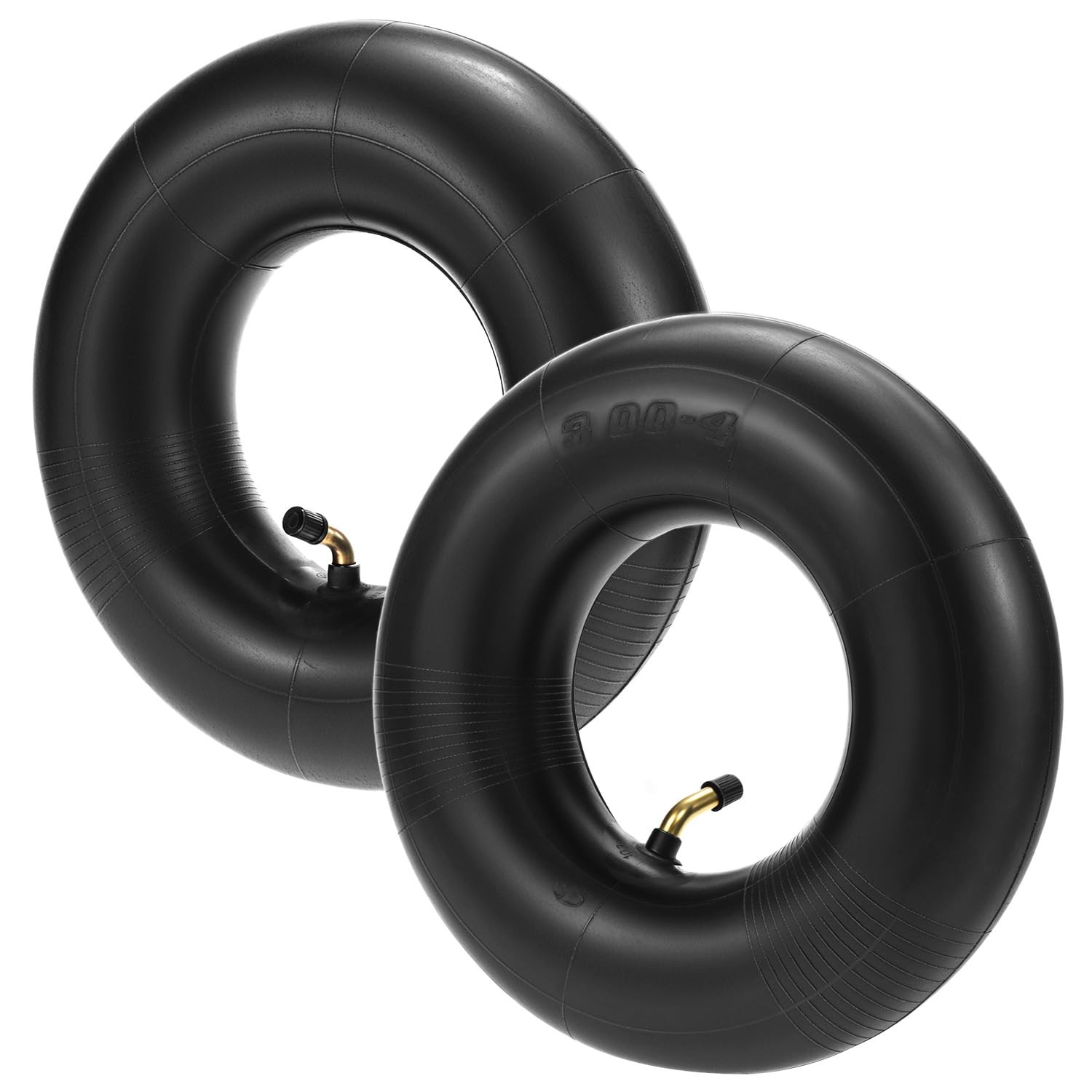 QWORK® 2 Pack 3.00-4 Inner Tube Replacement, 260 x 85 mm Wheelbarrow tyre, for