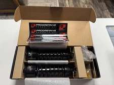 Progressive Suspension 412 4011B Series Shocks 11.5" Heavy Duty Black for Harley