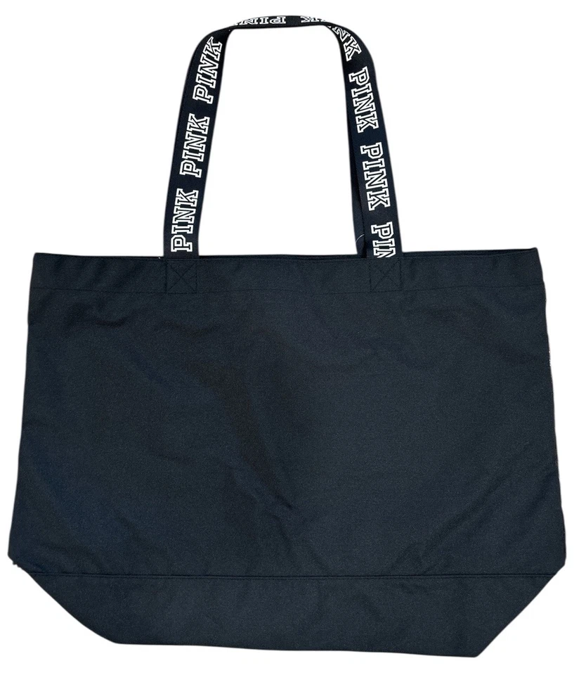 Victoria's Secret ROSA Abatible Lentejuelas Bling Logo Bolso de Fin de Semana Edición Limitada Foto 2 de 2