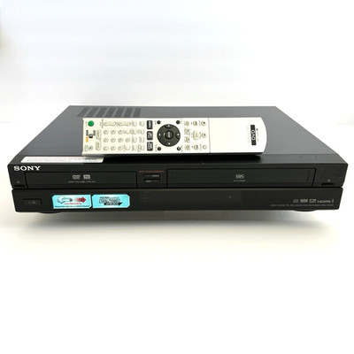 Sony RDR-VX555 DVD Recorder VCR Combo HDMI 1080i 4-Head HiFi VHS w/Remote TESTED