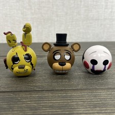 2016 FNAF Mymoji Lot Five Nights at Freddy's 3 Heads