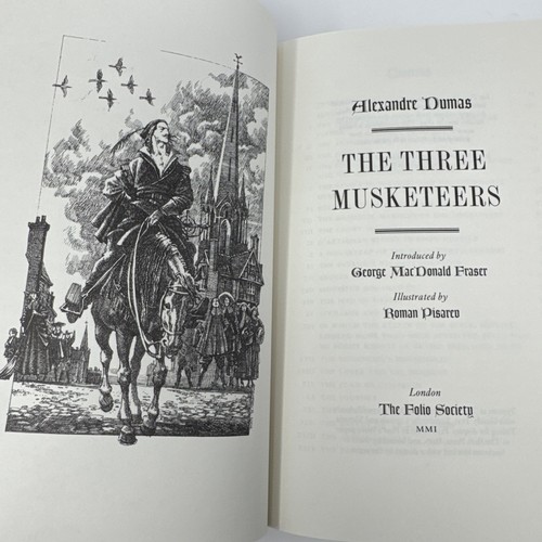 The Three Musketeers by Alexandre Dumas Folio Society 2001 Slipcase Hardcover - Picture 3 of 5