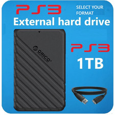 PS3 1TB External Hard Drive Select your format