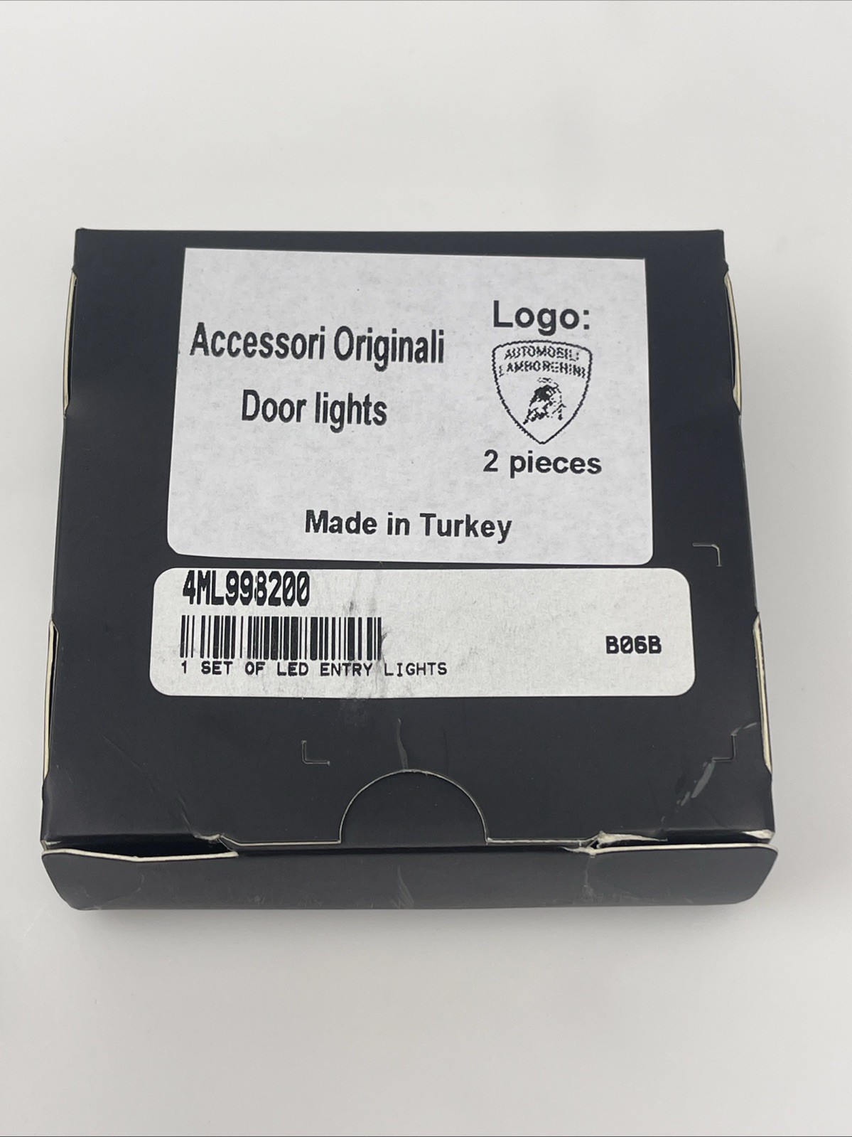 OEM Lamborghini Urus LED Door Lights with Shield - Set Of 2, 4ML998200, New