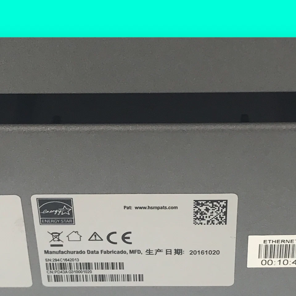 Intermec PD43A 203dpi Label Direct Thermal Printer PD43AG310001020 #U0673 - Image 4 of 4