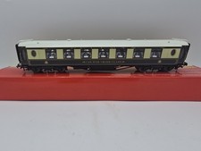#5394 Hornby R4144 Wood sided Pullman 3rd class parlour car "Car No 35" Lamps.