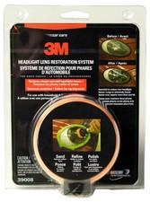 3M 39008 Keep Vehicles Looking Great Headlight Lens Restoration System