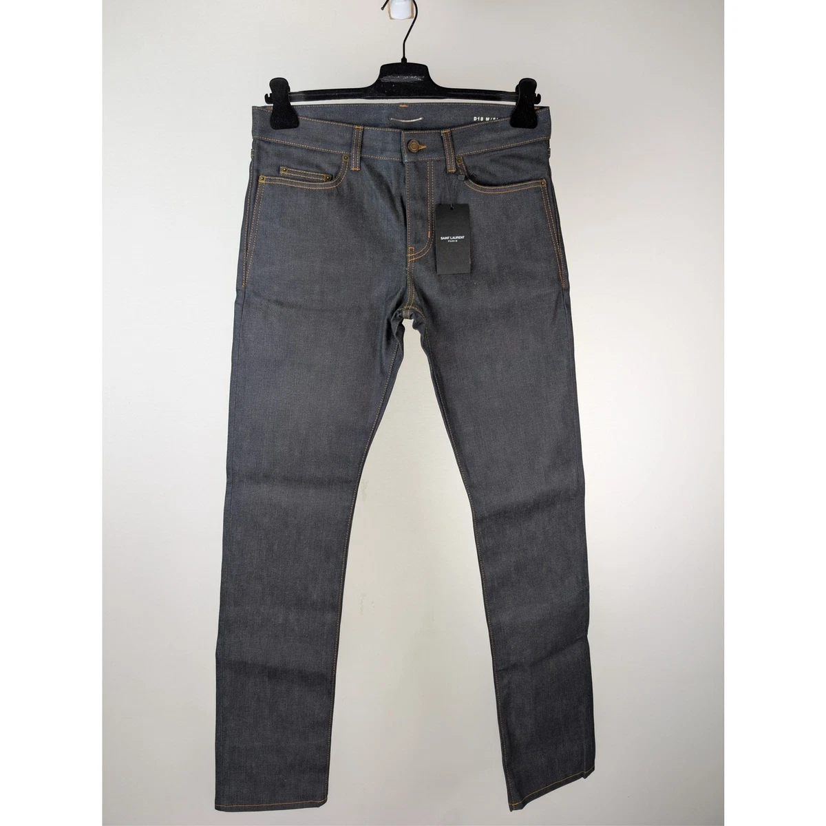 Saint Laurent Blue Slim Jeans for Men for sale | eBay